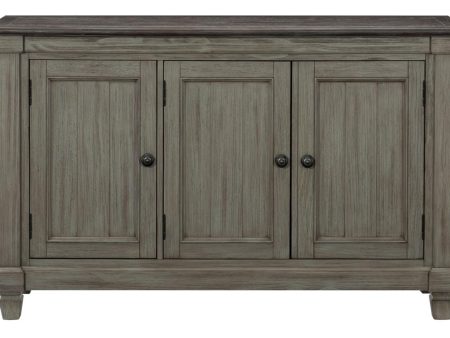 Granby Server in Coffee and Antique Gray 5627GY-40 Discount