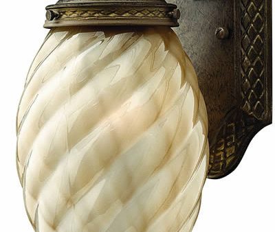 14 H Plantation 1-Light Outdoor Wall Lantern Pearl Bronze Fashion