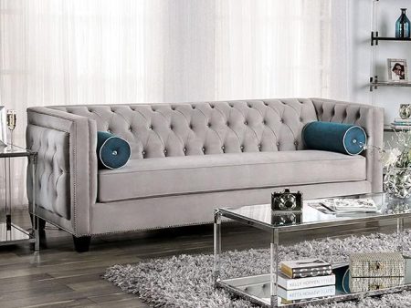 Silvan Gray Sofa Fashion