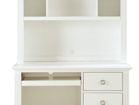 Meghan Writing Hutch  Desk Set in White 2058WH-14* on Sale