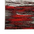 Sivas Gray Red 5  X 8  Area Rug on Sale