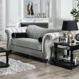 Marvin Pewter Love Seat For Sale