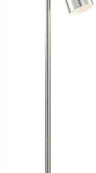 64 H Bullet  3-Light Tree Floor Lamp Polished Steel on Sale