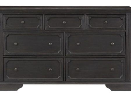 Bolingbrook Dresser in Coffee 1647-5 Discount