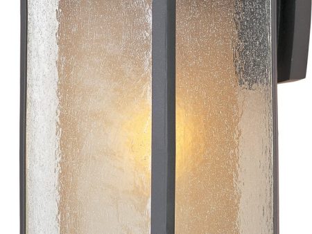 16 H Bungalow 1-Light Outdoor Wall Mount Bronze Hot on Sale