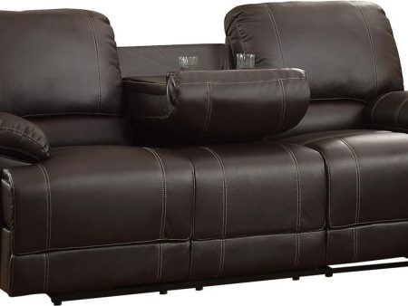 Cassville Double Reclining Sofa in Dark Brown 8403-3 Hot on Sale