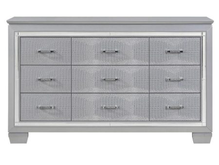 Allura Dresser in Silver 1916-5 Online Sale