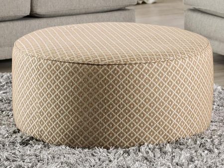 STEPHNEY Ottoman, Gray Gold Online Sale