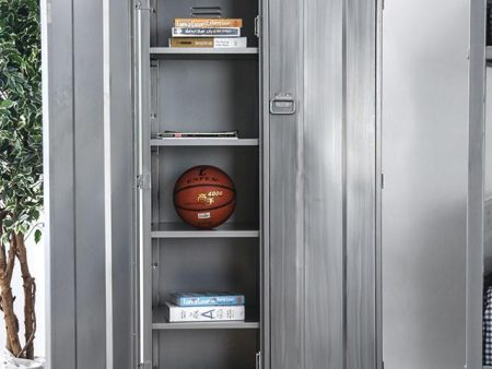 Zaheera Silver Large Locker Cheap