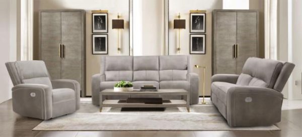 VASILIOS Power Sofa, Taupe Online