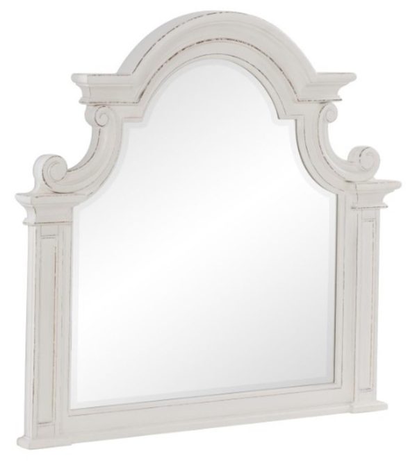 Baylesford Mirror in Antique White 1624W-6 on Sale