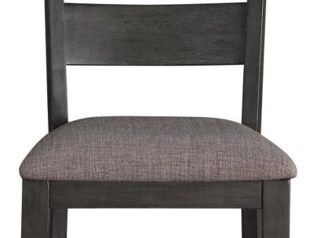 Baresford Side Chair in Gray (Set of 2) Discount