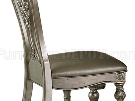 Catalonia Side Chair in Platinum Gold (Set of 2) Online