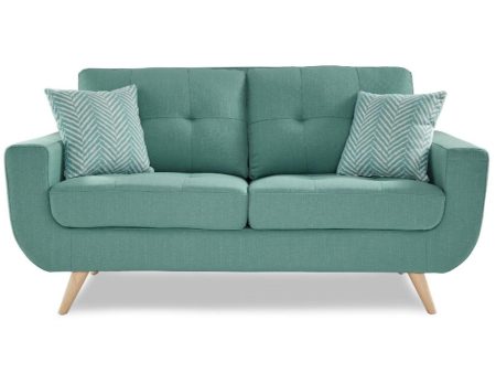 Deryn Loveseat in Teal 8327TL-2 For Cheap