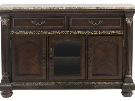 Russian Hill Server in Cherry 1808-40 Discount