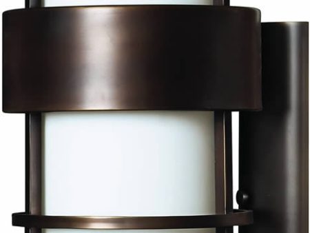 20 H Saturn 1-Light Large Outdoor Wall Lantern Metro Bronze Sale