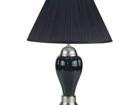 Niki Black Table Lamp (6 CTN) Discount