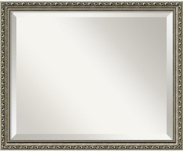 23 H x 19 W Parisian Silver Mirror Medium Framed Mirror Online Sale