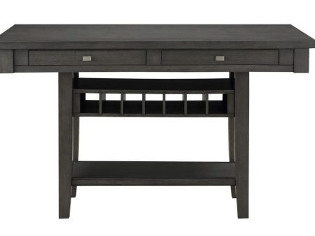 Baresford Counter Height Table in Gray 5674-36* For Cheap