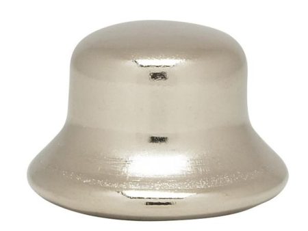 1 H Nickel Finish Finial Cap for Lampshades and Harps Sale