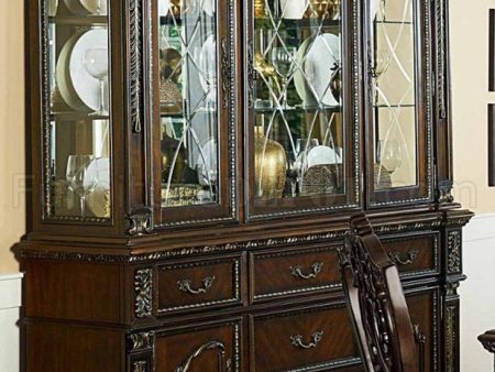 Catalonia Buffet with Hutch in Cherry 1824-50-55 Hot on Sale