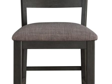 Baresford Counter Height Chair in Gray (Set of 2) For Sale