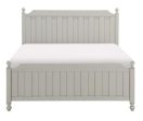 Wellsummer Full Panel Bed in Gray 1803GYF-1* For Discount