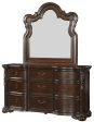 Royal Highlands Mirror in Rich Cherry 1603-6 on Sale