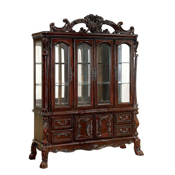 MEDIEVE Cherry Hutch & Buffet, Cherry Online Sale