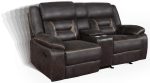 Greer Upholstered Tufted Back Glider Loveseat Hot on Sale