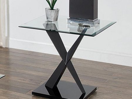 XANTHUS End Table, Black Sale