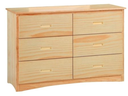 Bartly 6 Drawer Dresser in Natural B2043-5 Online Sale