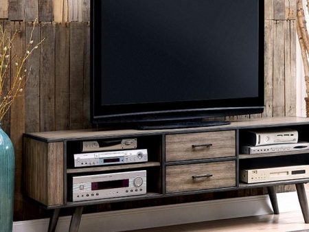 Vilhelm II Gray 72  TV Console For Cheap