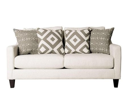 PARKER Ivory Love Seat Discount