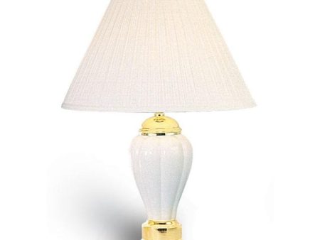 SCARLETT Ivory Table Lamp (6 CTN) For Cheap