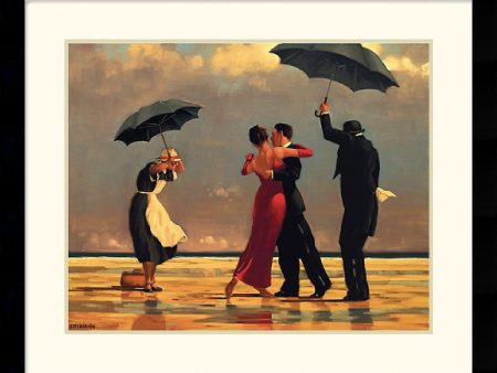 27 H x 33 W Jack Vettriano The Singing Butler Framed Print For Sale