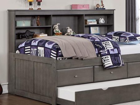 TIBALT Twin DayBed w  Trundle, Dark Gray Sale