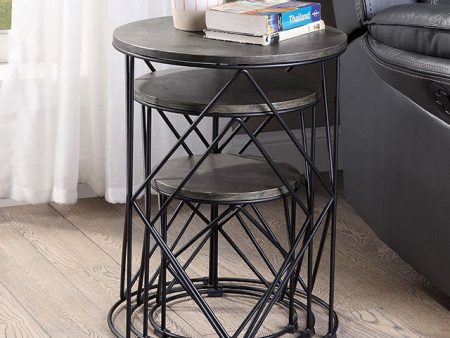 Madyson 3 Pc. Nesting Table For Cheap