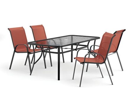 Pierro 5 Pc. Outdoor Dining Set Hot on Sale