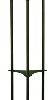 64 H Bess 3-Light Fluorescent Floor Lamp Dark Bronze Discount