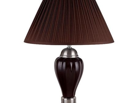 Hanna Espresso Table Lamp For Cheap