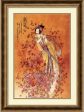 32 H x 24 W Goddess of Prosperity Framed Print by Chinese Burnished Bronze Online