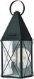 21 H York 2-Light Medium Outdoor Wall Lantern Black Online Sale