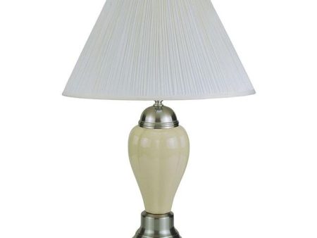 Niki Ivory Table Lamp (6 CTN) For Cheap