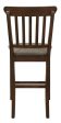 Schleiger Counter Height Chair in Dark Brown (Set of 2) on Sale