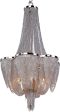 14 W Chantilly 6-Light Chandelier Polished Nickel Hot on Sale