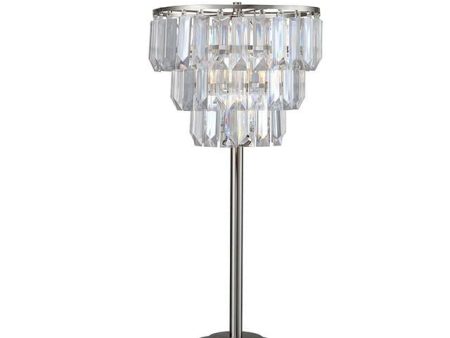 Meg Clear Table Lamp Fashion