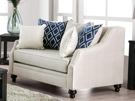 Nefyn Ivory Love Seat Fashion