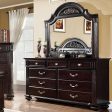 Syracuse Dark Walnut Dresser on Sale