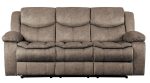 Bastrop Double Reclining Sofa in Brown 8230FBR-3 Online